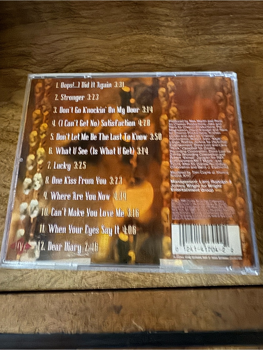 Britney Spears “vintage” CD - Oops I did it again